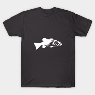 Bass white print T-Shirt